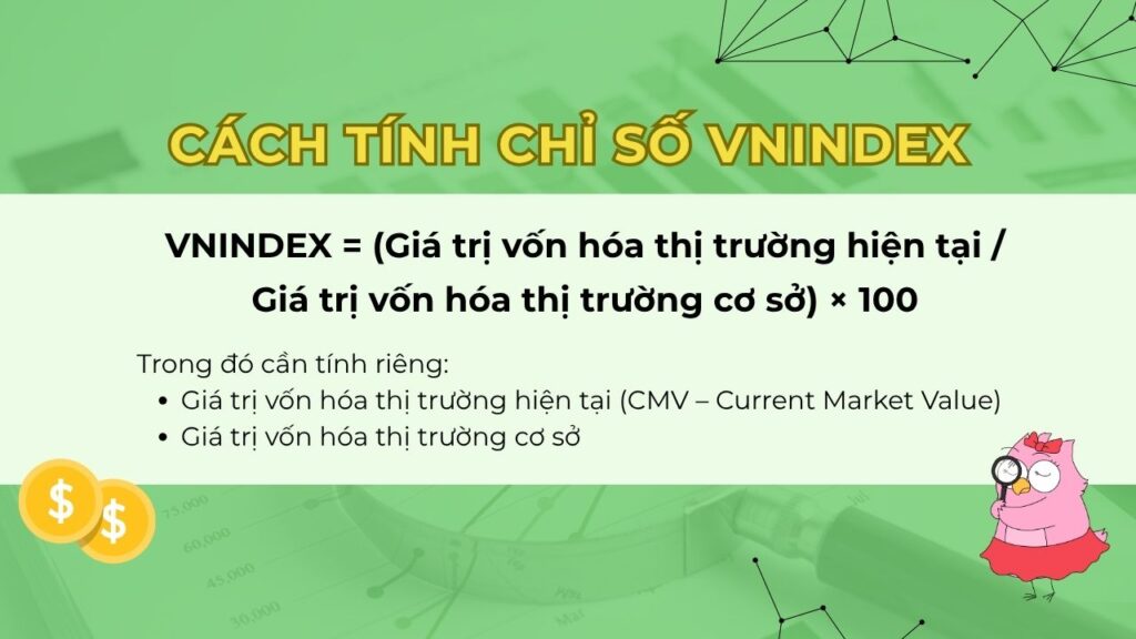 Cách tính chỉ số VNINDEX 