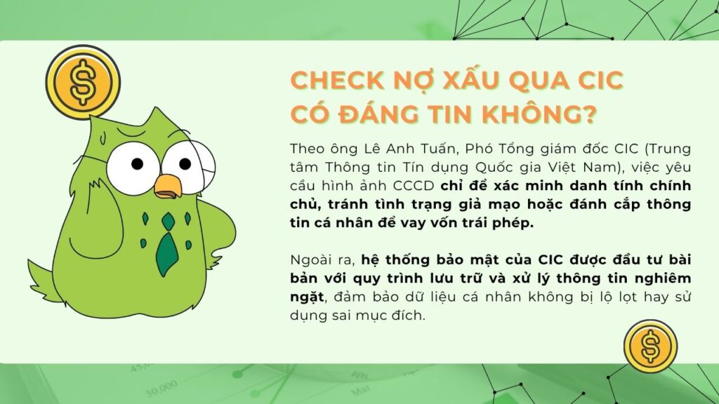 Check nợ xấu qua CIC có đáng tin không?
