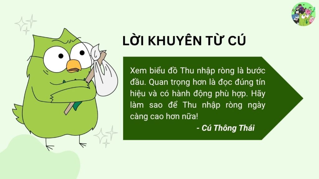 Lời khuyên từ Cú Thông Thái về thu nhập ròng