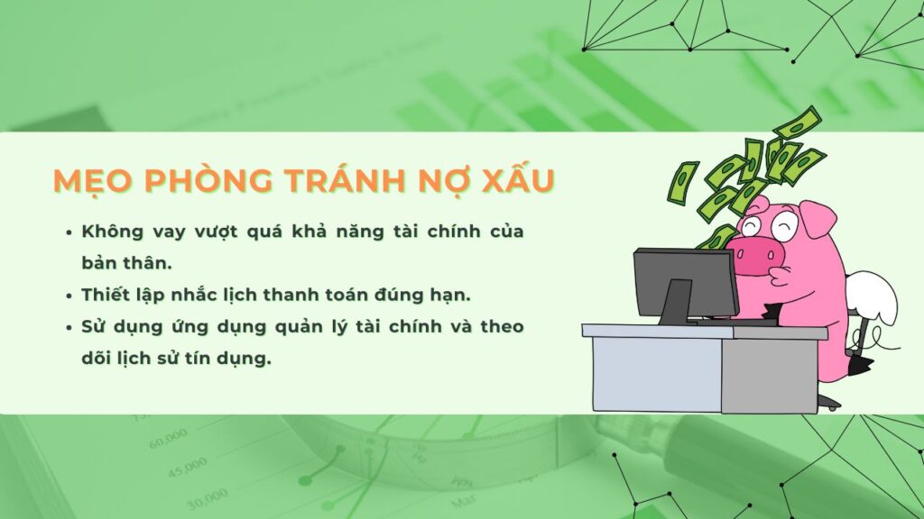 phòng tránh nợ xấu