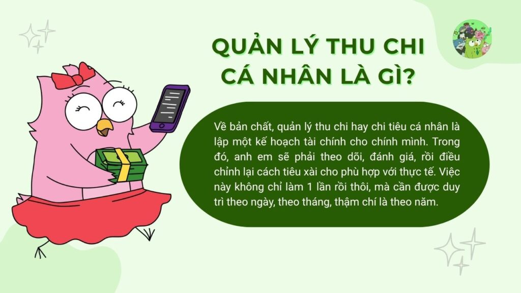 Quản lý thu chi cá nhân là gì