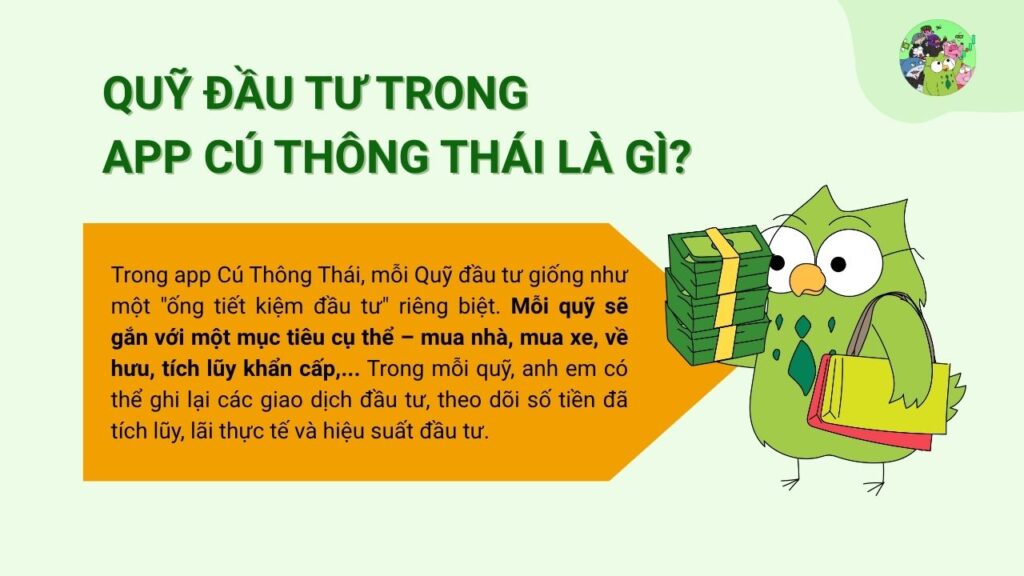 Quỹ đầu tư trong App Cú Thông Thái là gì?