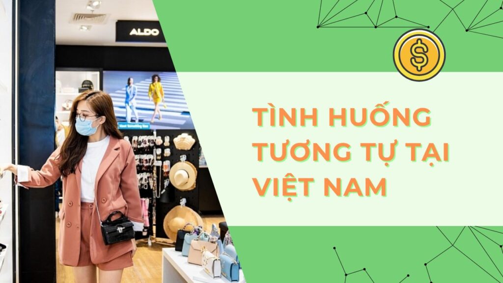 Tình huống tương đồng tại Việt Nam