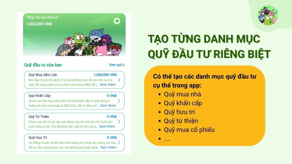 sử dụng App Cú Thông Thái để quản lý quỹ đầu tư