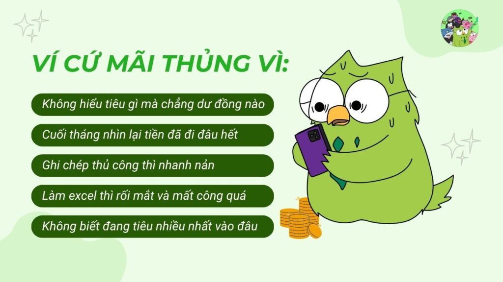 Ví cứ mãi thủng mà không biết vì sao