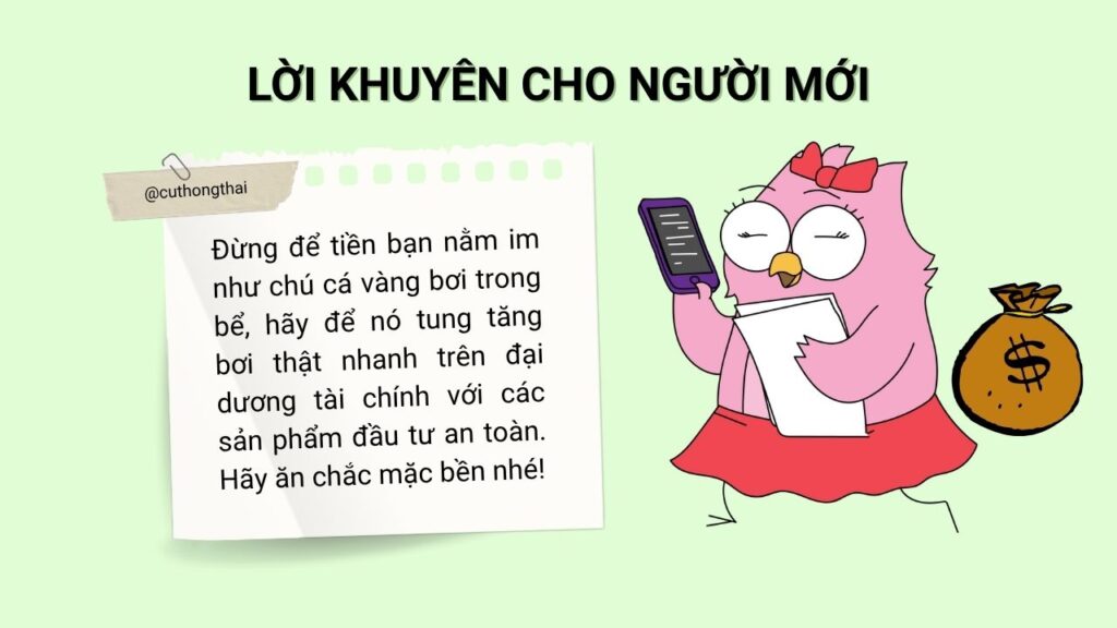 Lời khuyên cho người mới của Cú