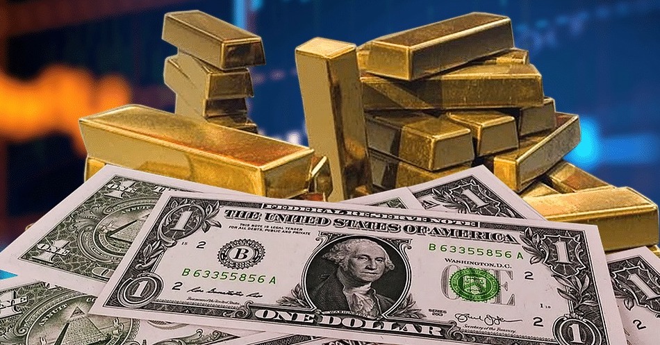 Vàng và USD thường “đối nghịch”