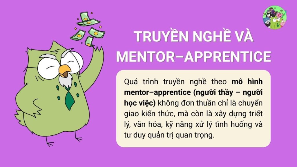 Truyền nghề và mentor–apprentice