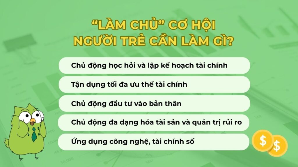 người trẻ cần làm gì để trở thành thế hệ tích sản thành công?