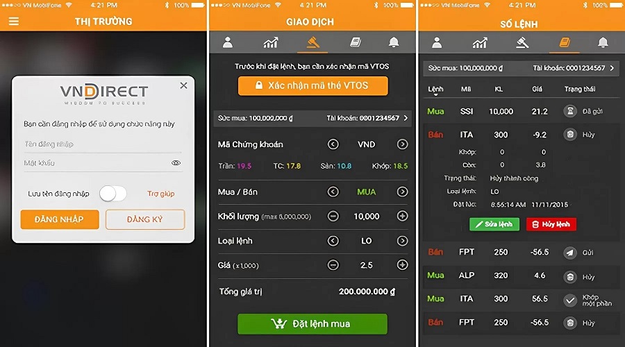 VNDIRECT là một trong các app đầu tư chứng khoán uy tín