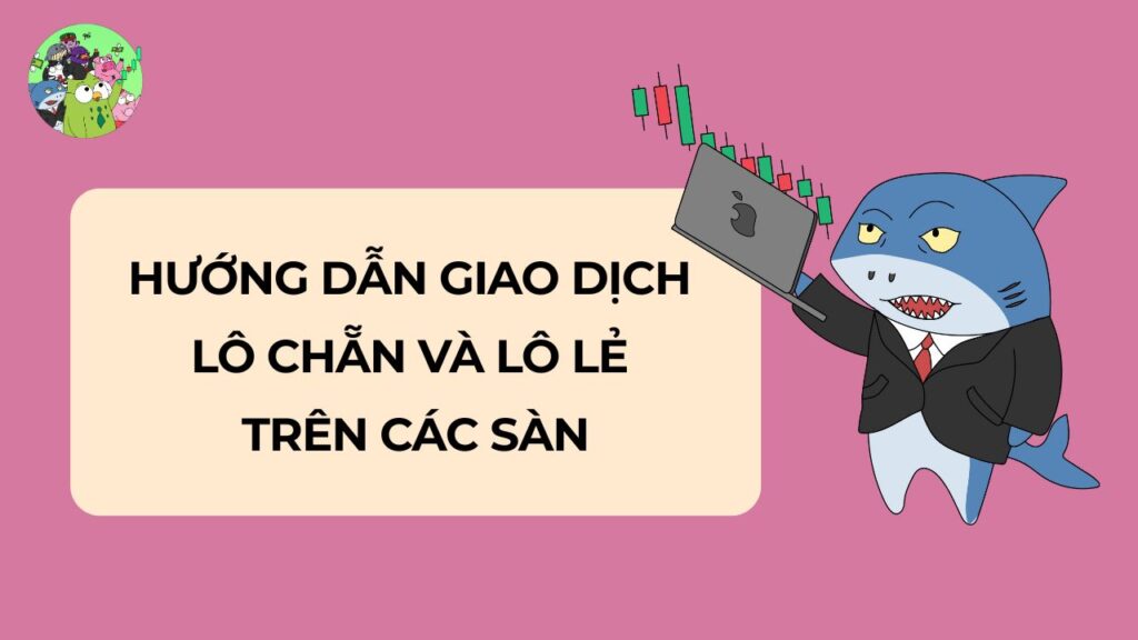 Hướng dẫn giao dịch lô chẵn và lô lẻ trên các sàn