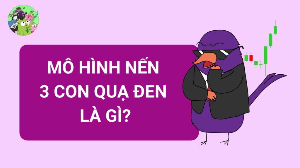 Mô hình nến 3 con quạ đen là gì