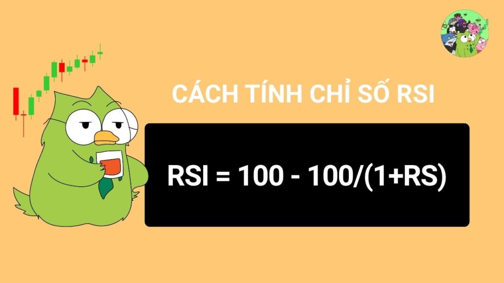 Cách tính chỉ số RSI đơn giản