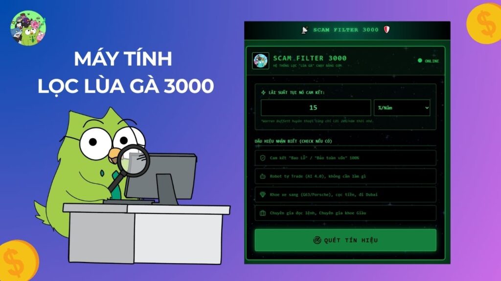 Máy Tính Lọc Lùa Gà 3000