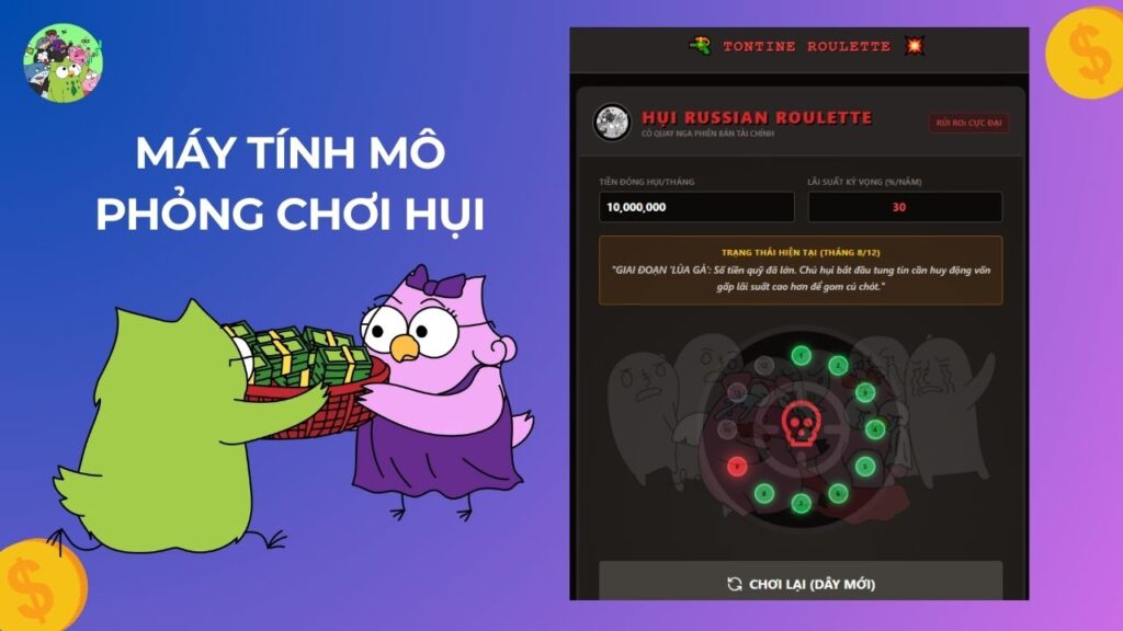 Cách dùng Máy Tính Chơi Hụi 