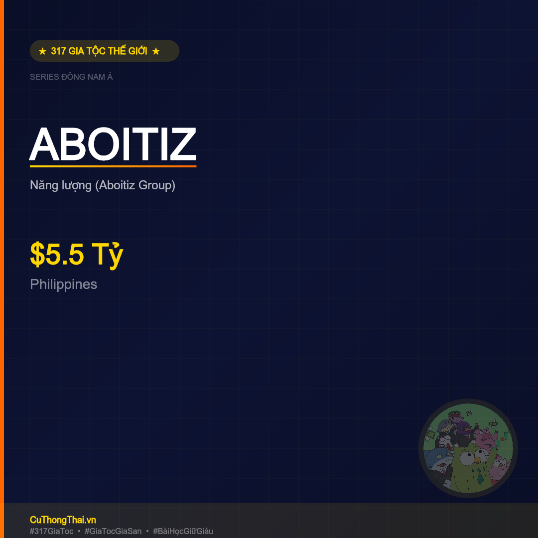 Gia Tộc Aboitiz – $5.5 Tỷ