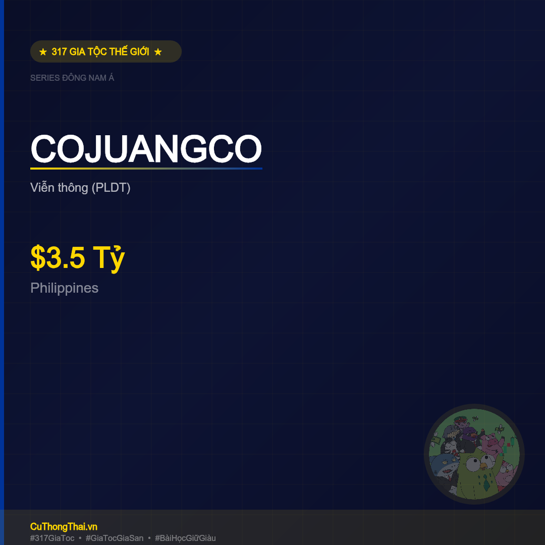 Gia Tộc Cojuangco – $3.5 Tỷ