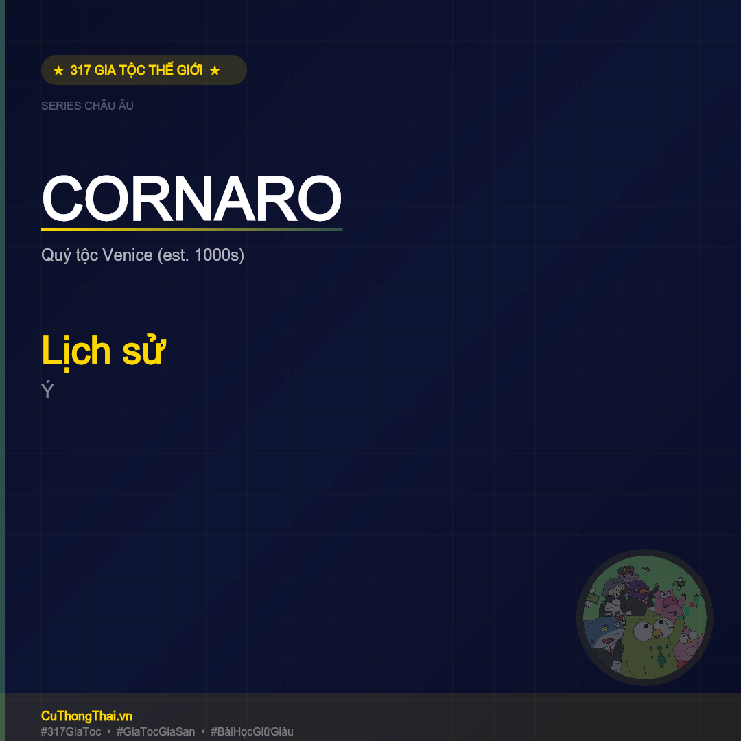 Gia Tộc Cornaro – Lịch sử