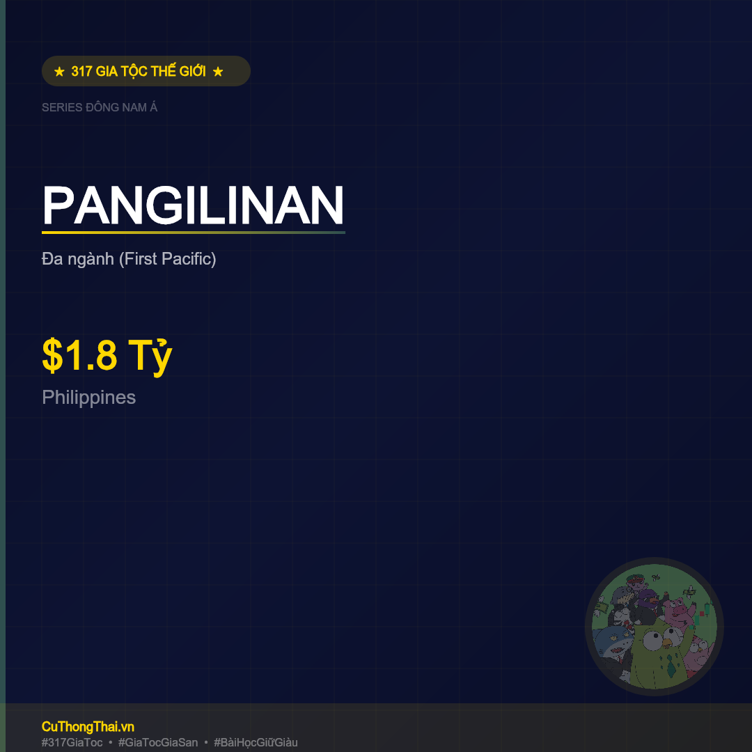 Gia Tộc Pangilinan – $1.8 Tỷ