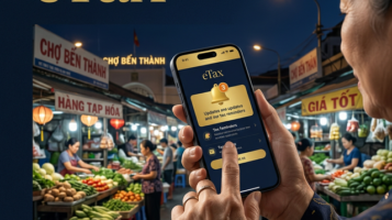 eTax Mobile kê khai thuế chợ
