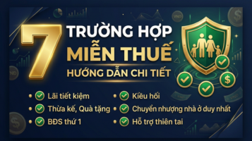 7 Trường Hợp Miễn Thuế Thừa Kế BĐS theo Luật 109/2025