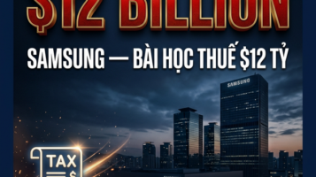 Samsung — Bài Học Thuế 12 Tỷ USD cho Doanh Nhân Việt