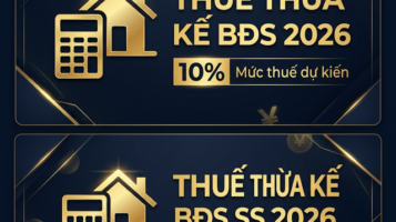 Cách Tính Thuế Thừa Kế BĐS 2026 — Hướng dẫn chi tiết