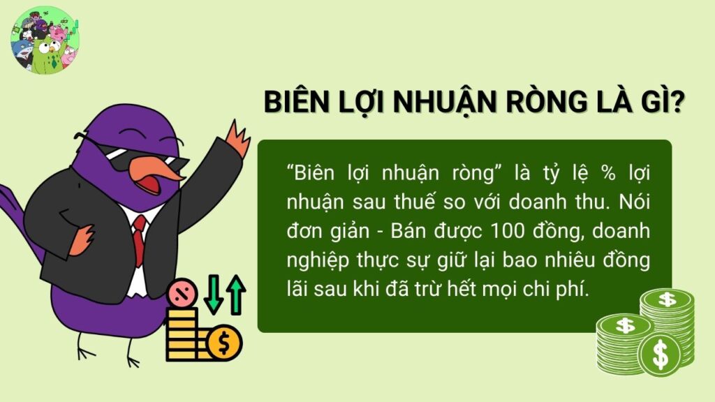 Biên lợi nhuận ròng là gì?