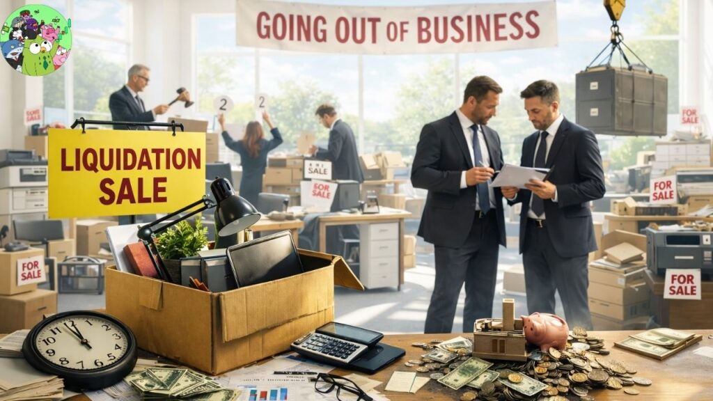 Công ty đang tái cấu trúc hoặc đứng trước bờ vực phá sản