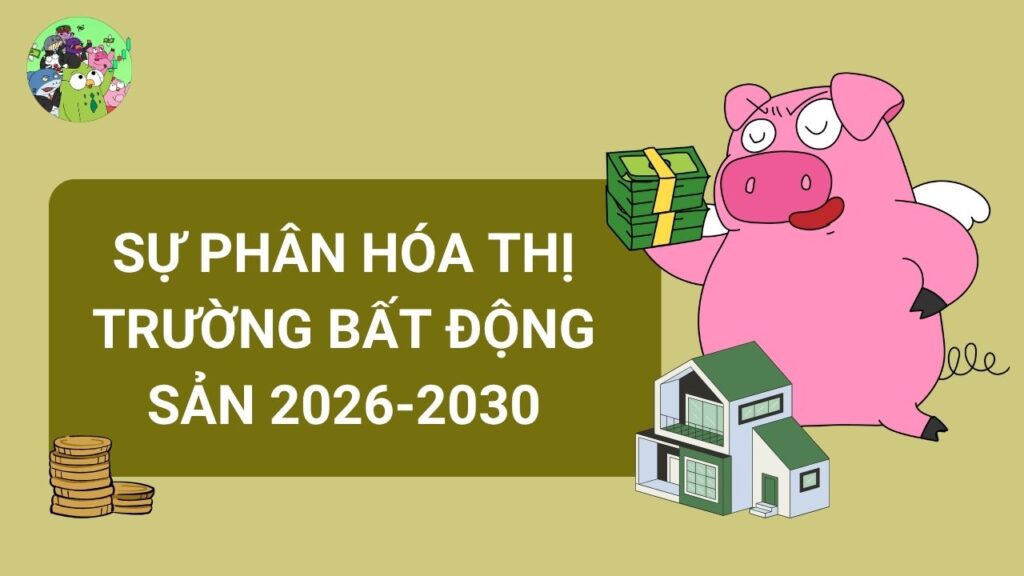 Sự phân hóa thị trường Bất động sản 2026-2030