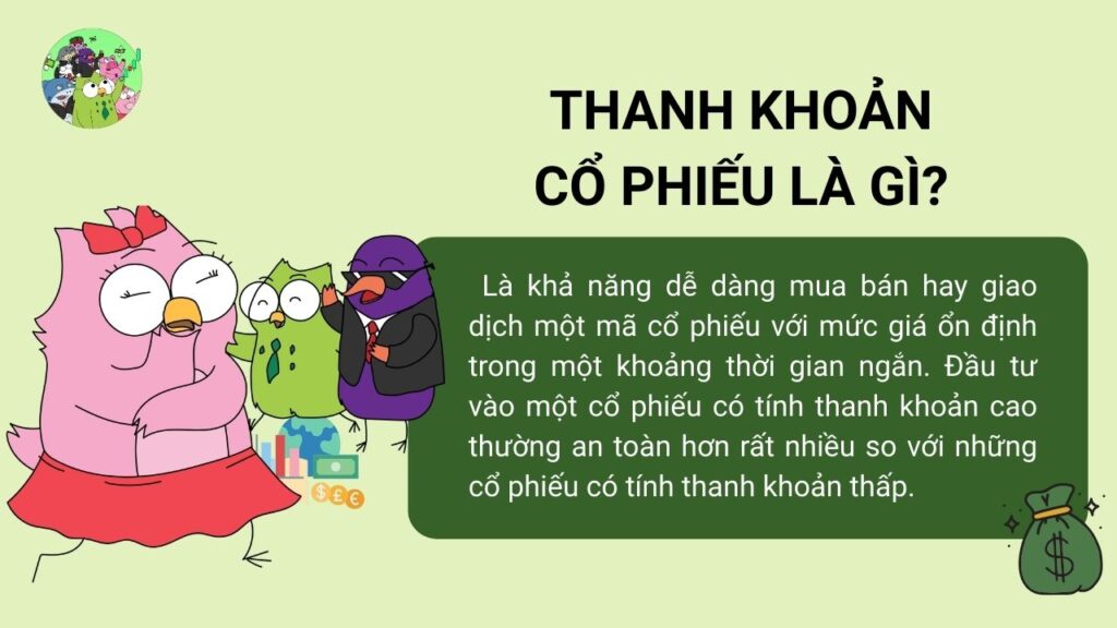 Thanh khoản cổ phiếu là gì?