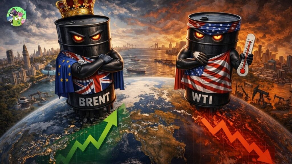 Thị trường dầu toàn cầu: Brent và WTI