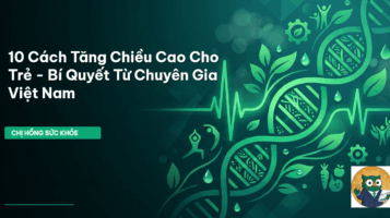 tăng chiều cao cho trẻ