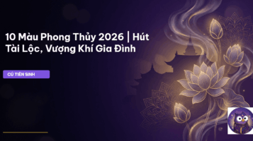 màu phong thủy 2026