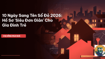 sang tên sổ đỏ 2026
