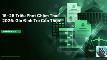 phạt chậm nộp thuế 2026