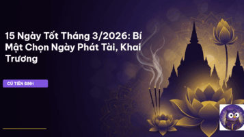 ngày tốt tháng 3/2026