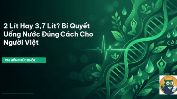 uống nước đúng cách