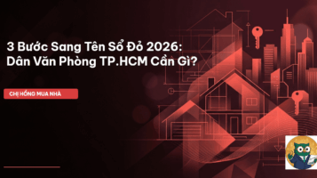 sang tên sổ đỏ