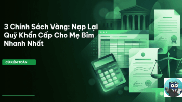 quỹ khẩn cấp mẹ bỉm
