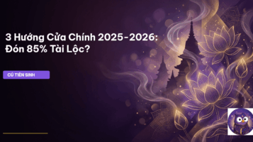 hướng cửa chính