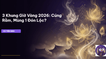 khung giờ cúng rằm