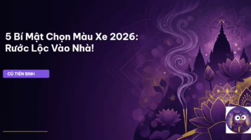 phong thủy xe hơi