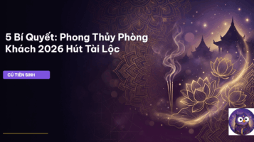 phong thủy phòng khách