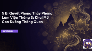 phong thủy phòng làm việc tháng 3