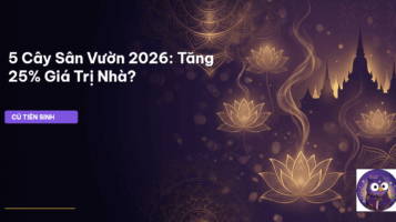 phong thủy sân vườn