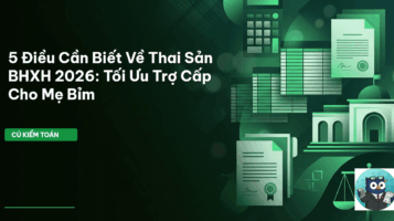 thai sản BHXH 2026