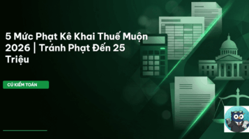 kê khai thuế muộn