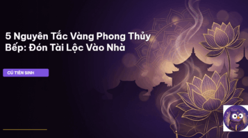 phong thủy phòng bếp