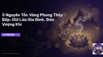phong thủy phòng bếp
